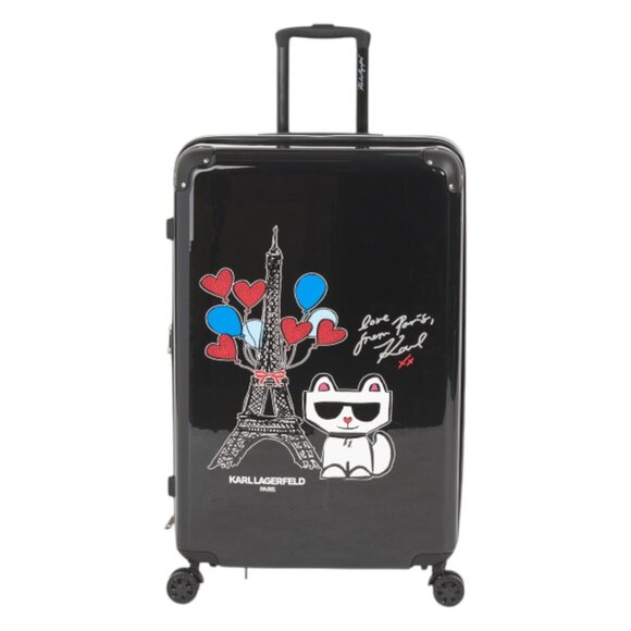 KARL LAGERFELD 28in Up In Paris Hardside Spinner - Picture 1 of 5